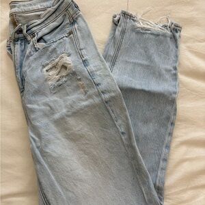 AE Light Blue Distressed Jeans